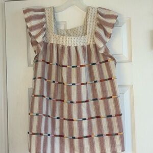 Striped Baby Doll Top